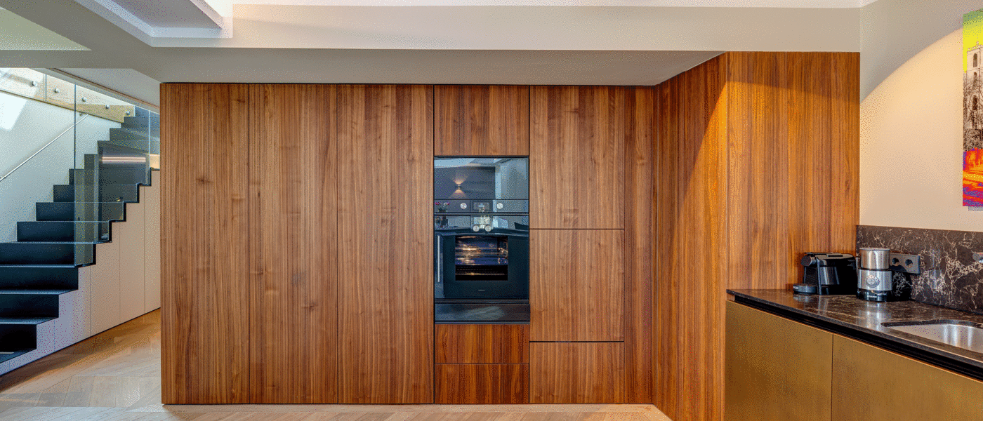 appartement style maisonnette avec mezzanine München Altstadt 02 cuisine 13841