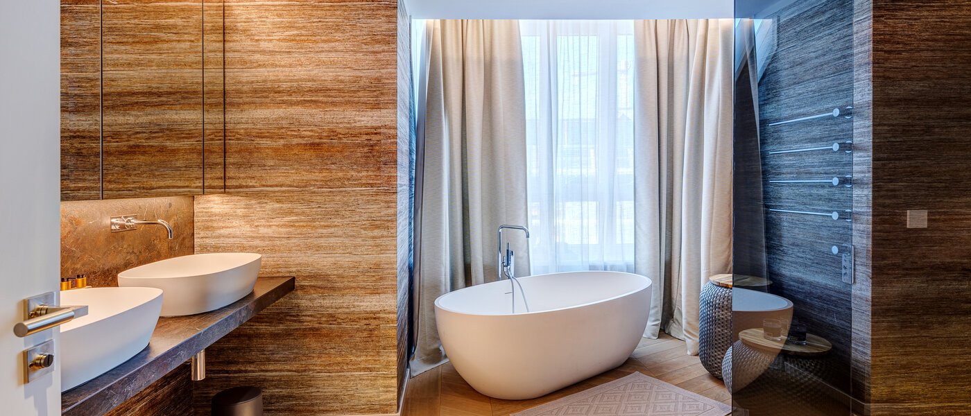 appartement style maisonnette avec mezzanine München Altstadt 01 1ère salle de bain 13841