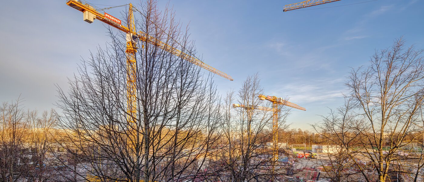 appartement style maisonnette avec mezzanine München Bogenhausen 04 vue 13849