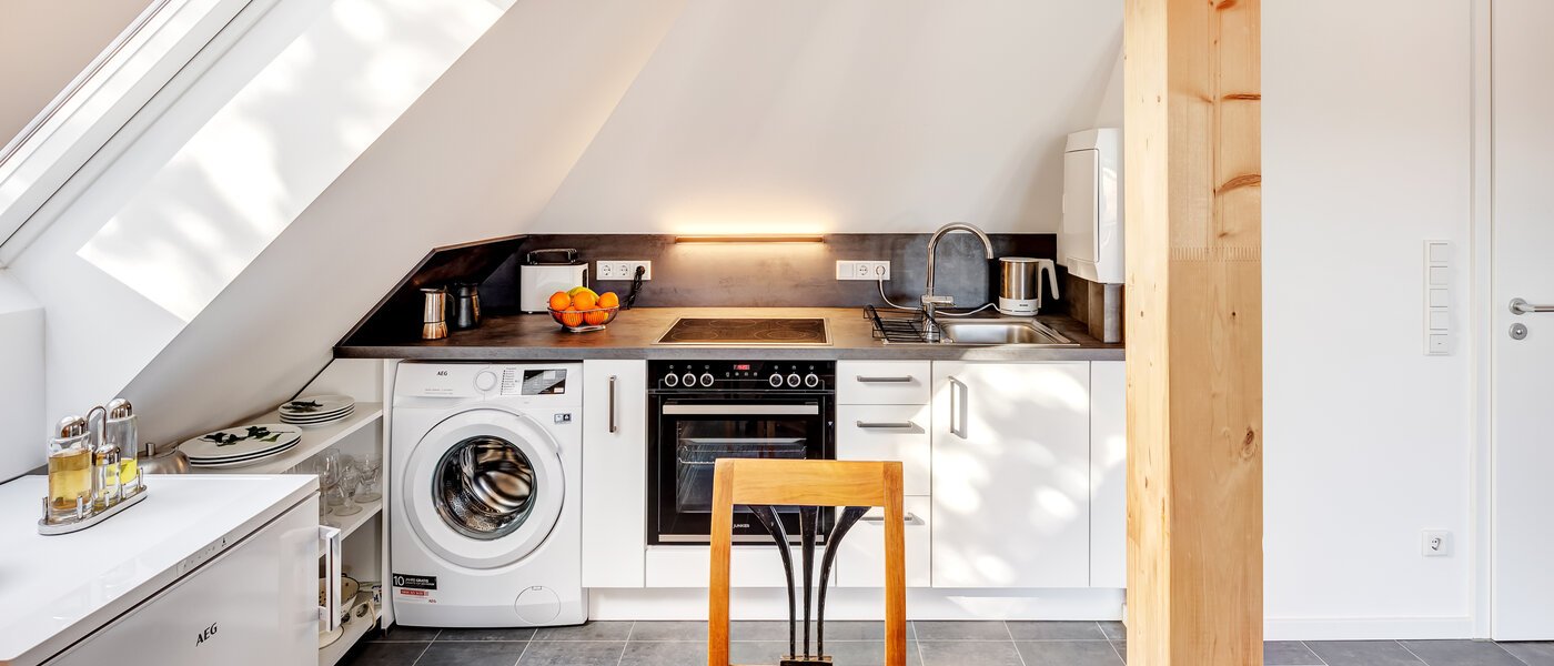 appartement sous les toits München Waldtrudering 01 cuisine 13853