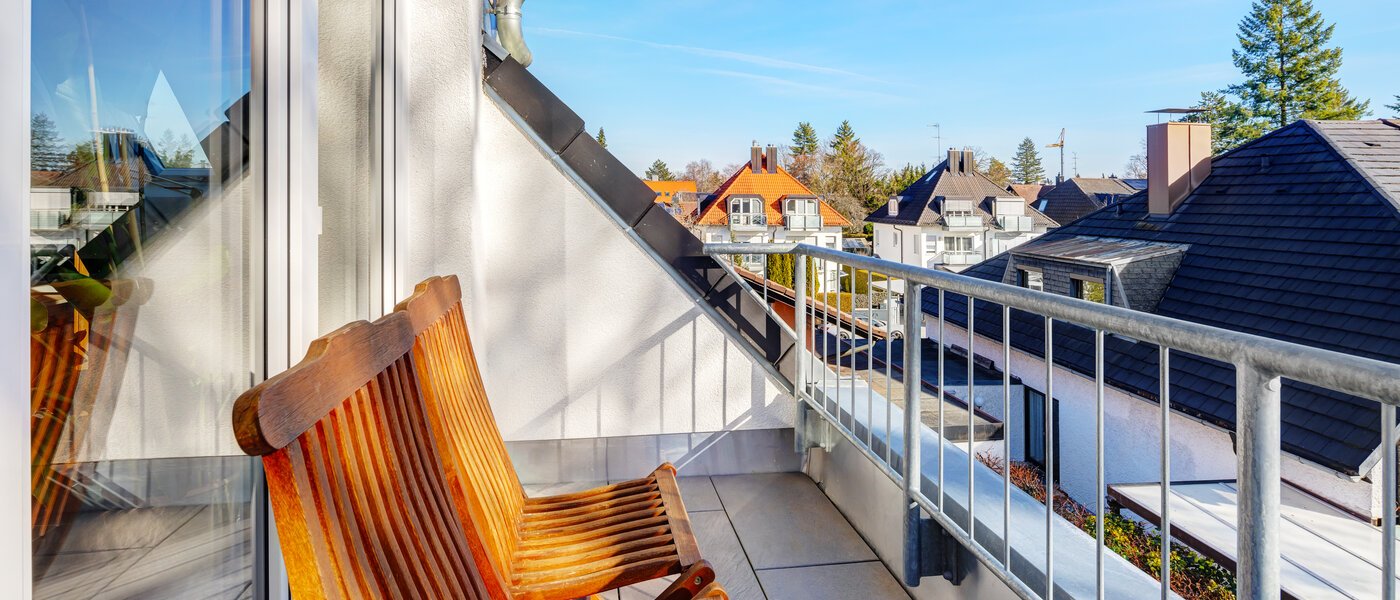 appartement sous les toits München Waldtrudering 02 terrasse sur le toit 13853