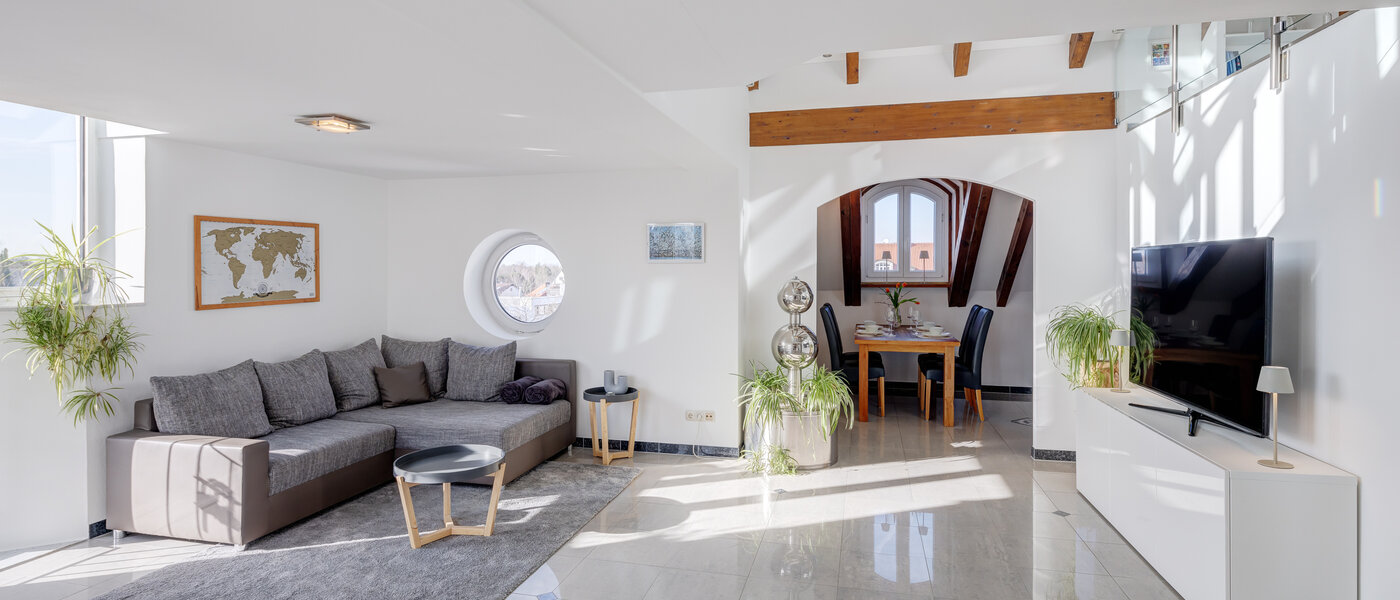 appartement avec mezzanine Ottobrunn 02 pièce à vivre 13854