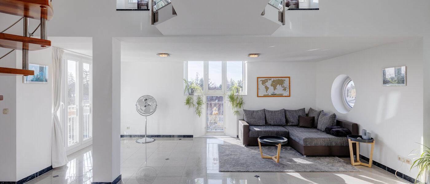 appartement avec mezzanine Ottobrunn 04 pièce à vivre 13854