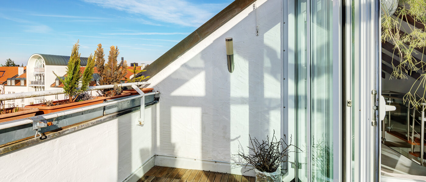 appartement avec mezzanine Ottobrunn 02 2ième terrasse sur le toit  13854