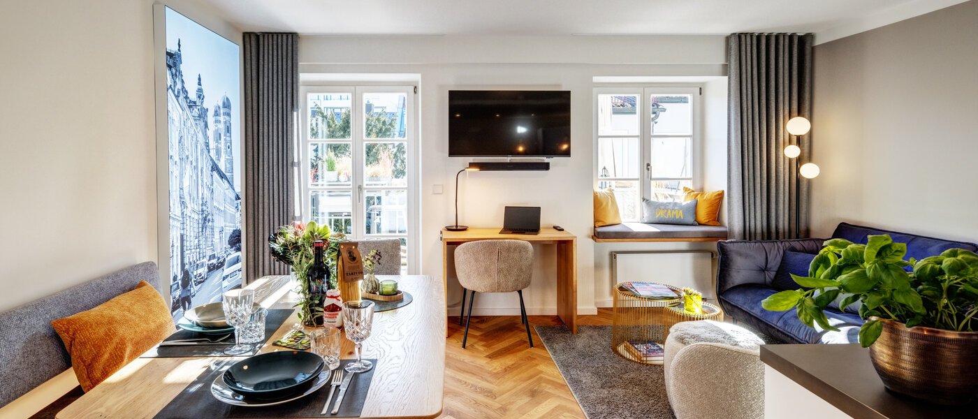 appartement München Schwanthalerhöhe 01 pièce à vivre 13877