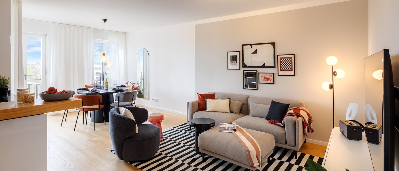 appartement München Haidhausen 01 pièce à vivre 13881