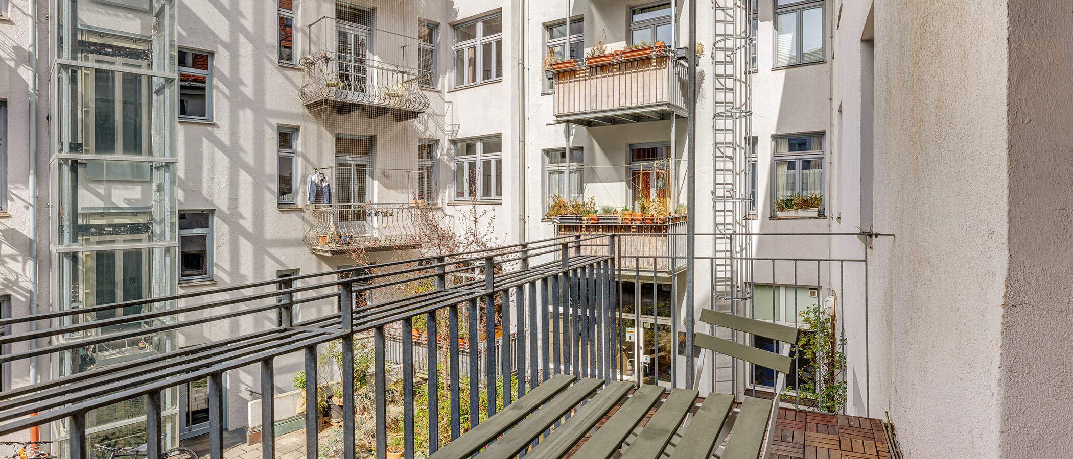 appartement München Glockenbachviertel 01 balcon 13888
