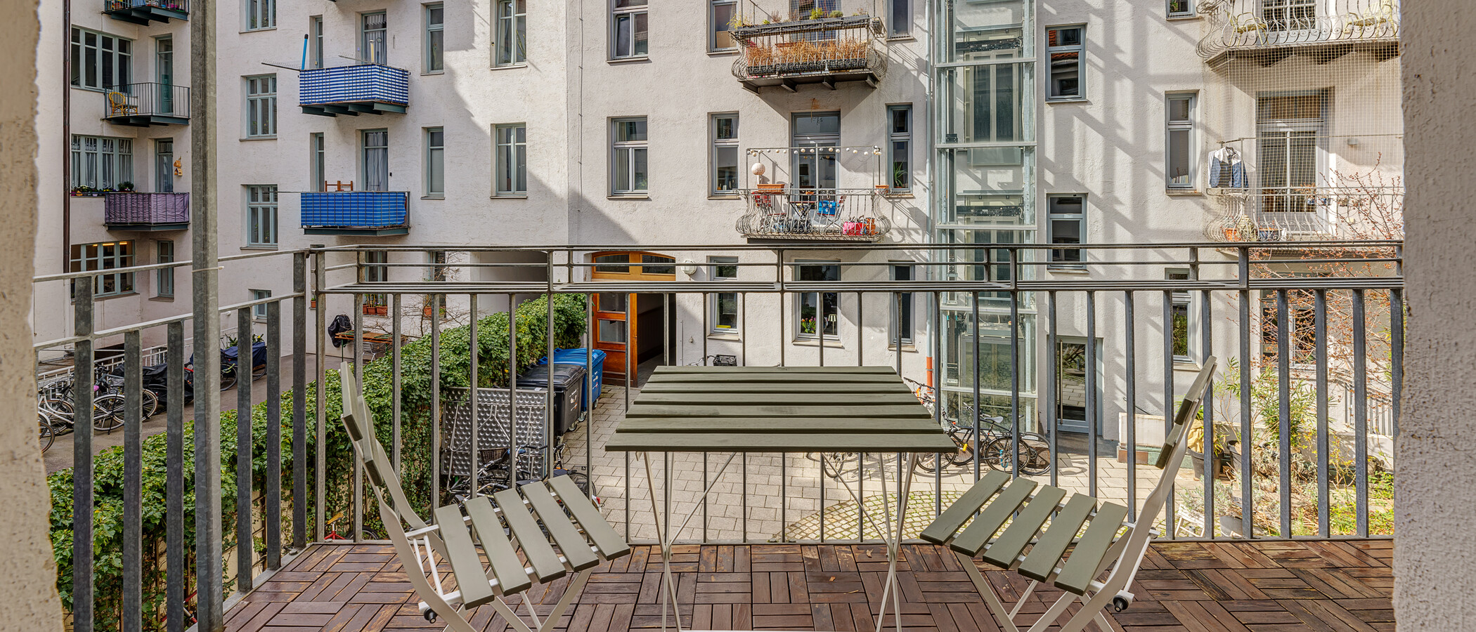 appartement München Glockenbachviertel 02 balcon 13888