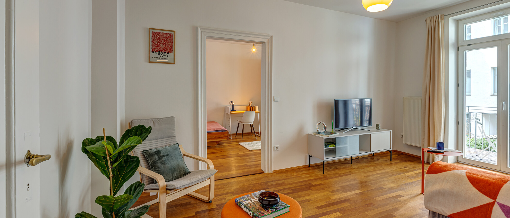 appartement München Glockenbachviertel 01 pièce à vivre 13888
