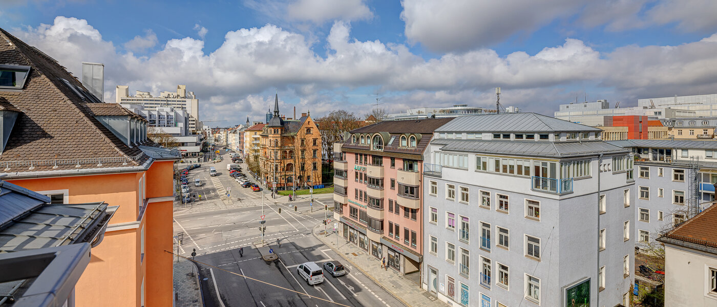 appartement sous les toits München Ludwigsvorstadt 04 vue 13896