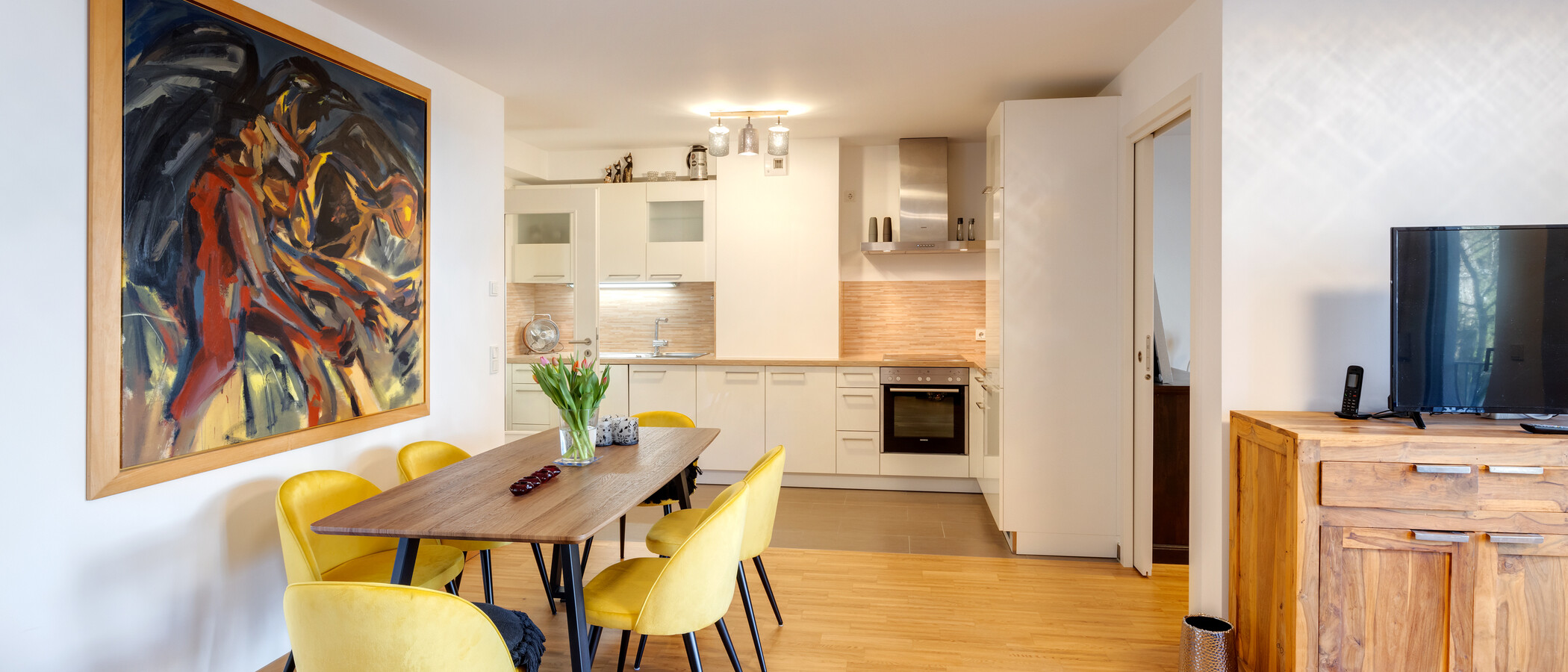 appartement München Solln 04 pièce à vivre 13902
