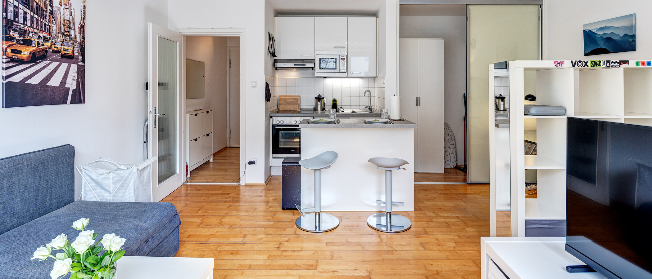 appartement München Schwabing-West 03 pièce à vivre 13917