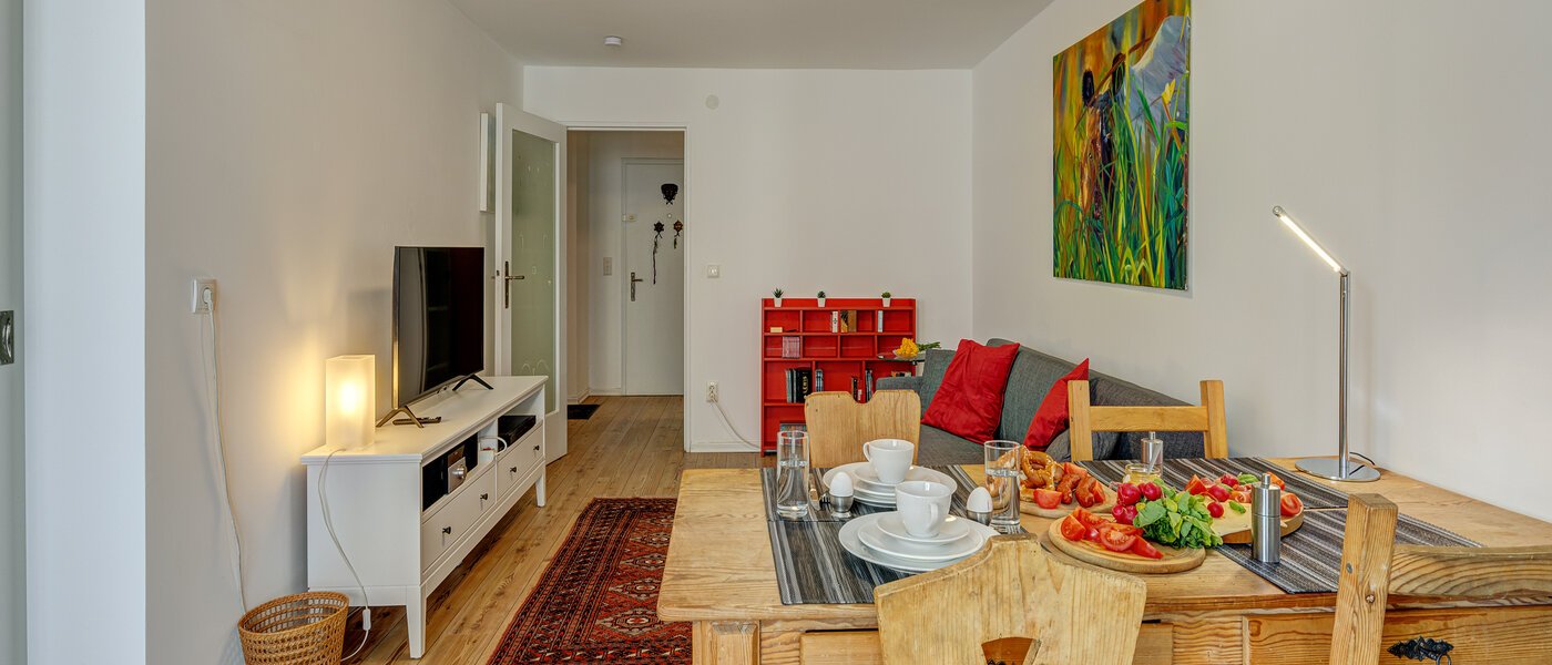 appartement München Schwabing-West 01 pièce à vivre 13932