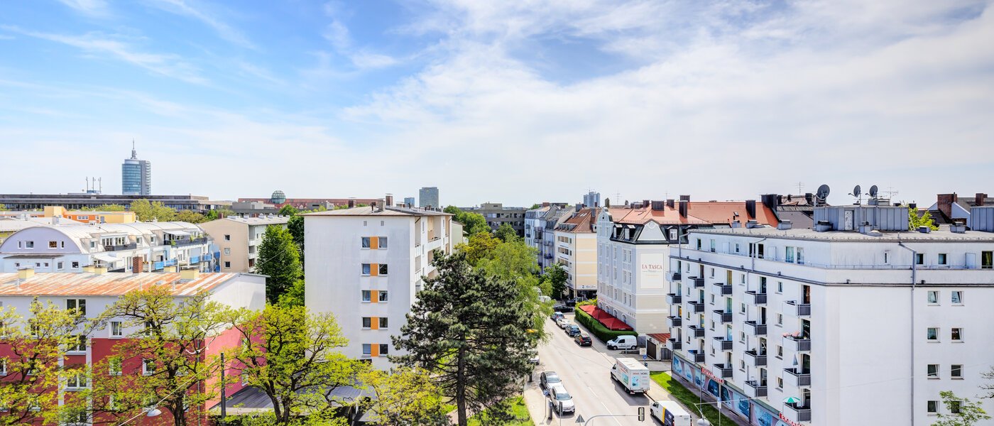 appartement avec terrasse sur le toit München Neuhausen 03 vue 13934
