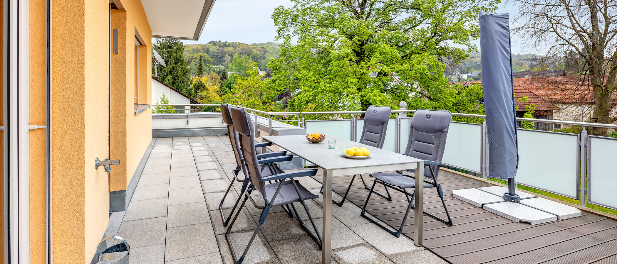 appartement Herrsching am Ammersee 03 terrasse sur le toit 13942