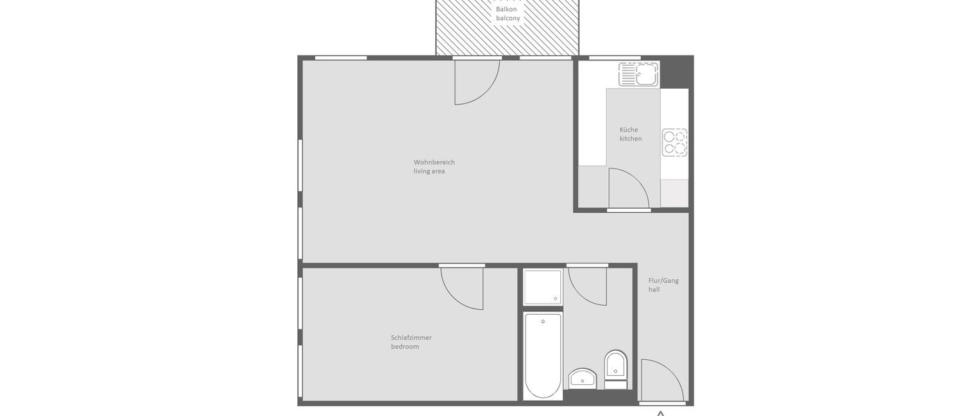 appartement München Schwanthalerhöhe 01 plan d'étage 13943