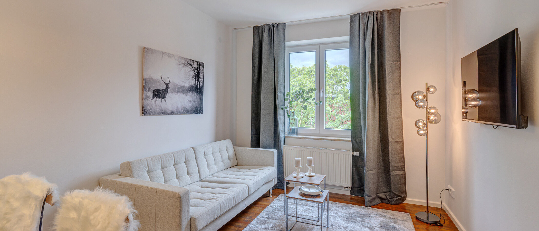appartement München Maxvorstadt 02 salle de séjour 13953