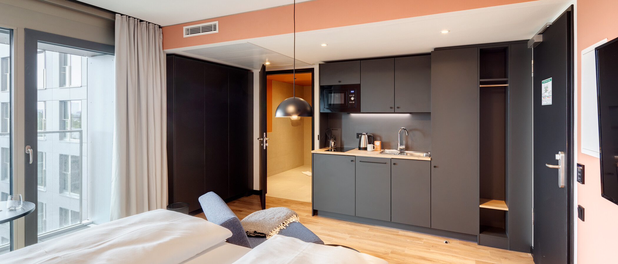 studio München Milbertshofen 03 pièce à vivre 13959