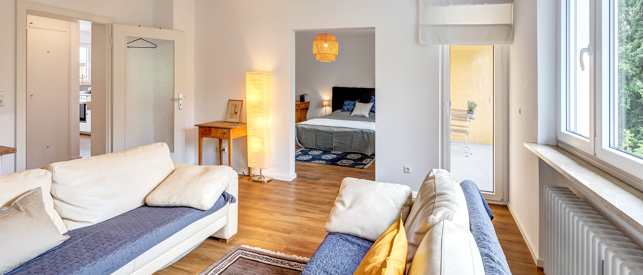 appartement München Untergiesing 04 salle de séjour 13974