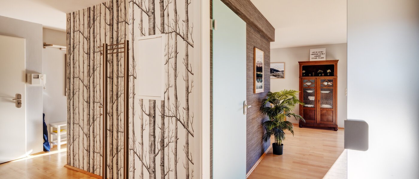 appartement avec terrasse sur le toit München Neuhausen 03 entrée/couloir 13988