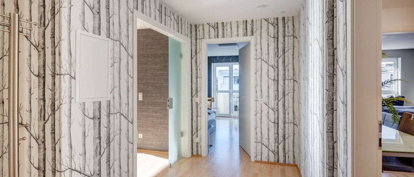 appartement avec terrasse sur le toit München Neuhausen 05 entrée/couloir 13988