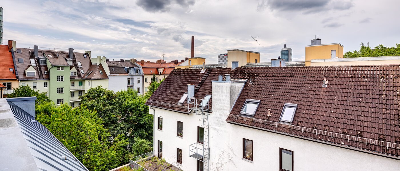 appartement avec terrasse sur le toit München Neuhausen 02 vue 13988