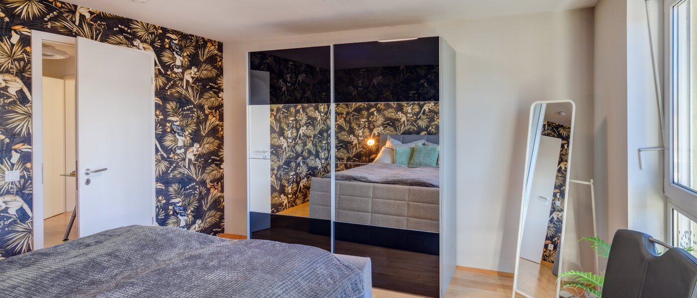 appartement avec terrasse sur le toit München Neuhausen 03 1ère chambre 13988