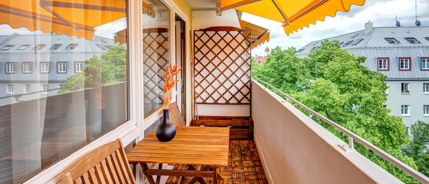 appartement München Schwabing-West (rund um den Bonner Platz) 01 loggia 13991