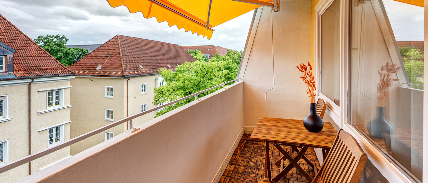 appartement München Schwabing-West (rund um den Bonner Platz) 02 loggia 13991