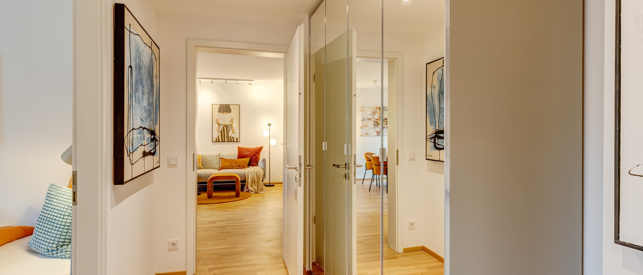 appartement München Neuhausen 01 entrée/couloir 13994