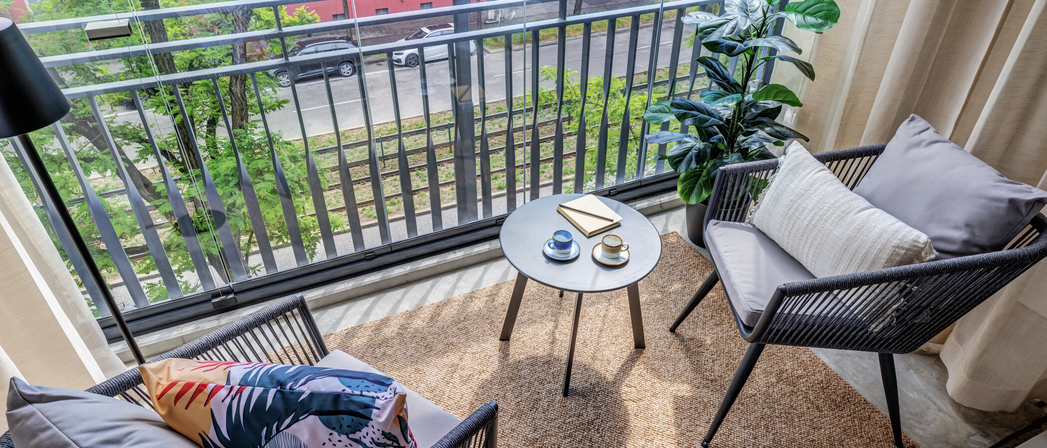 appartement München Neuhausen 03 loggia 13994