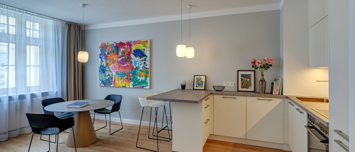 appartement München Bogenhausen 01 pièce à vivre 13999