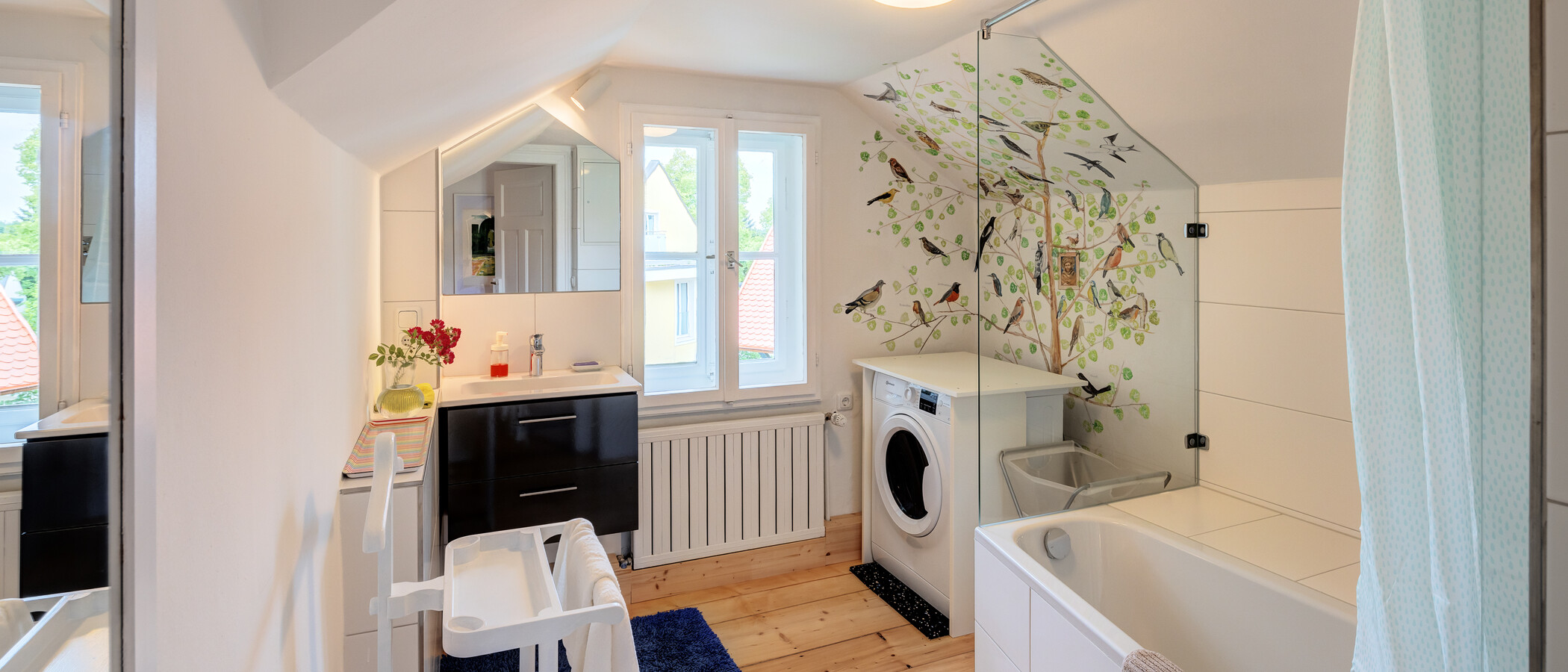 appartement sous les toits München Pasing 01 salle de bain 14002