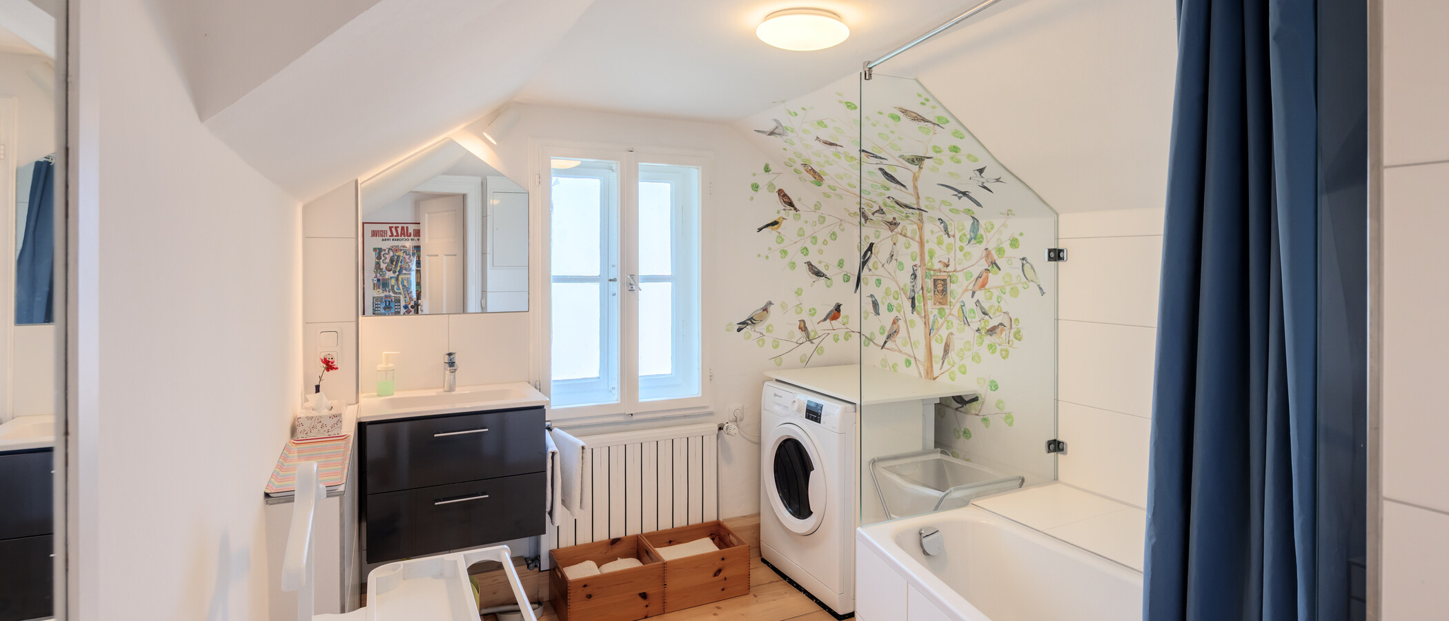 appartement sous les toits München Pasing 01 salle de bain 14002
