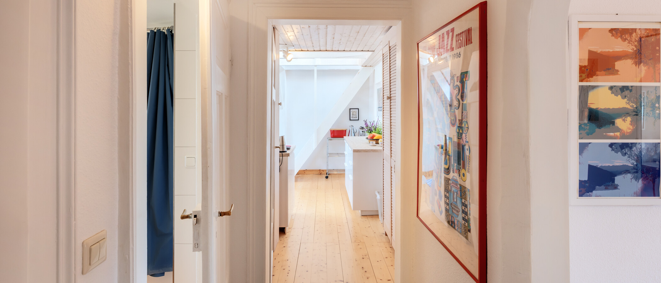 appartement sous les toits München Pasing 03 entrée/couloir 14002