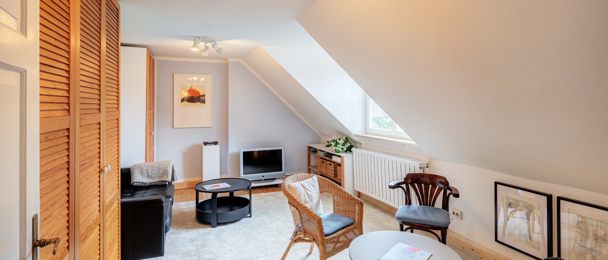 appartement sous les toits München Pasing 01 pièce à vivre 14002