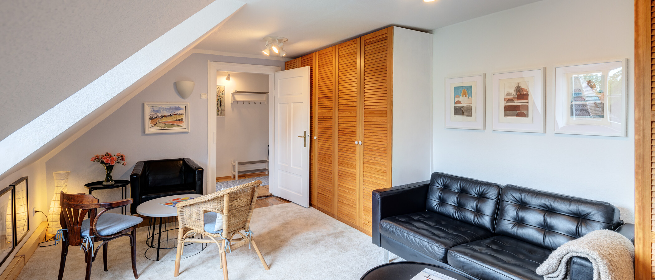 appartement sous les toits München Pasing 02 pièce à vivre 14002