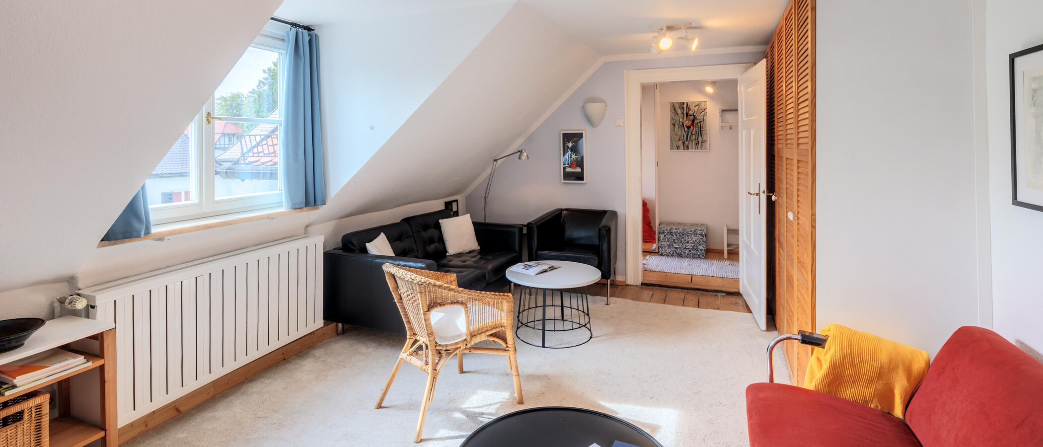 appartement sous les toits München Pasing 02 pièce à vivre 14002