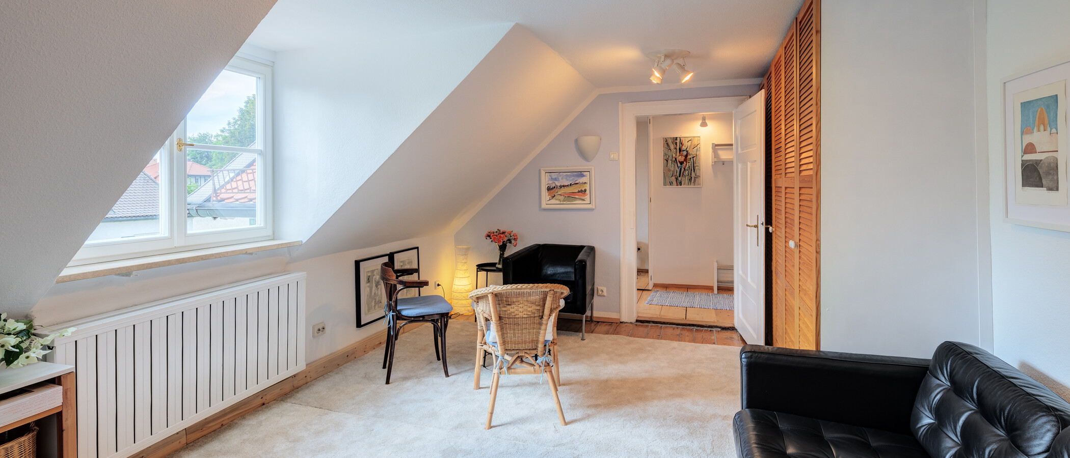 appartement sous les toits München Pasing 03 pièce à vivre 14002