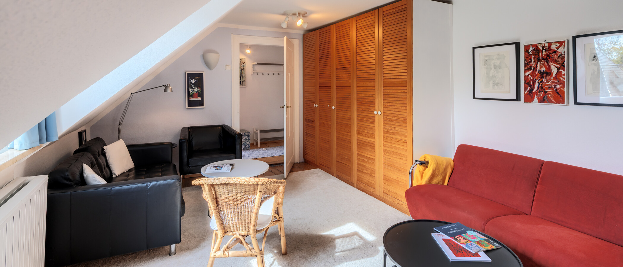 appartement sous les toits München Pasing 03 pièce à vivre 14002
