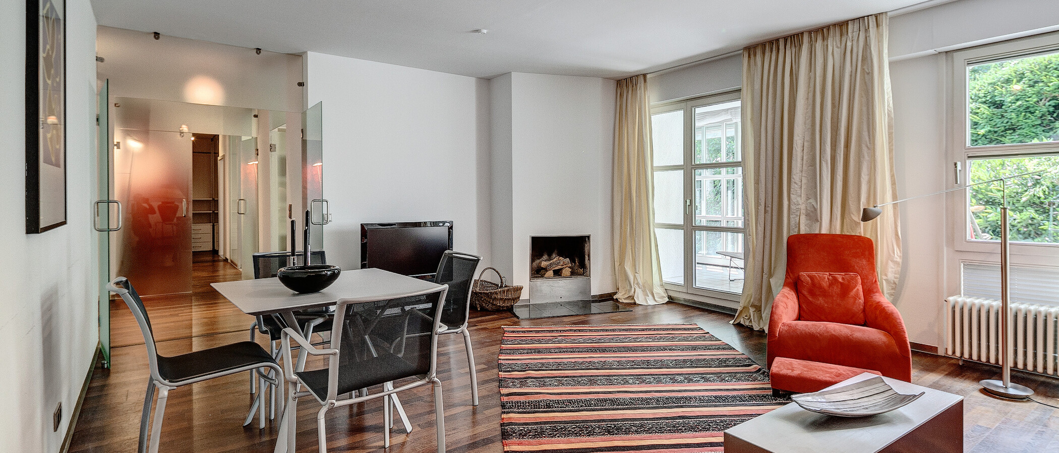 appartement avec jardin München Herzogpark 03 salon 1401