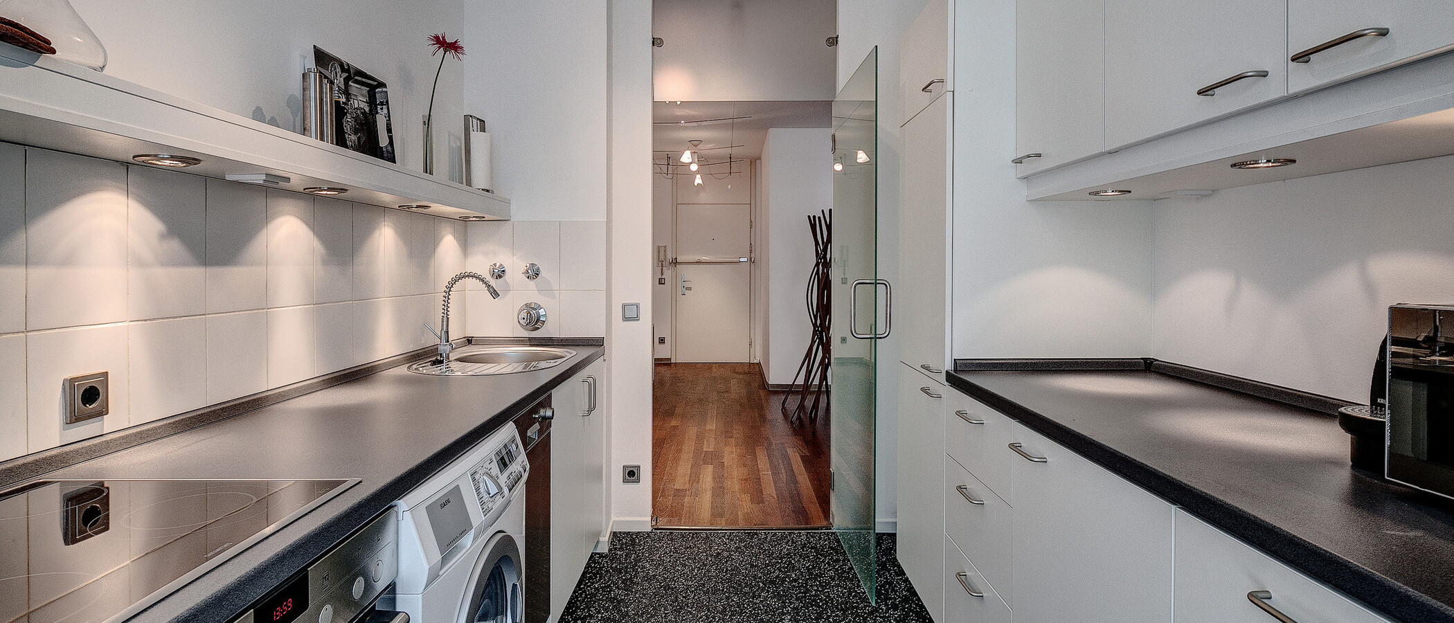 appartement avec jardin München Herzogpark 04 cuisine 1401