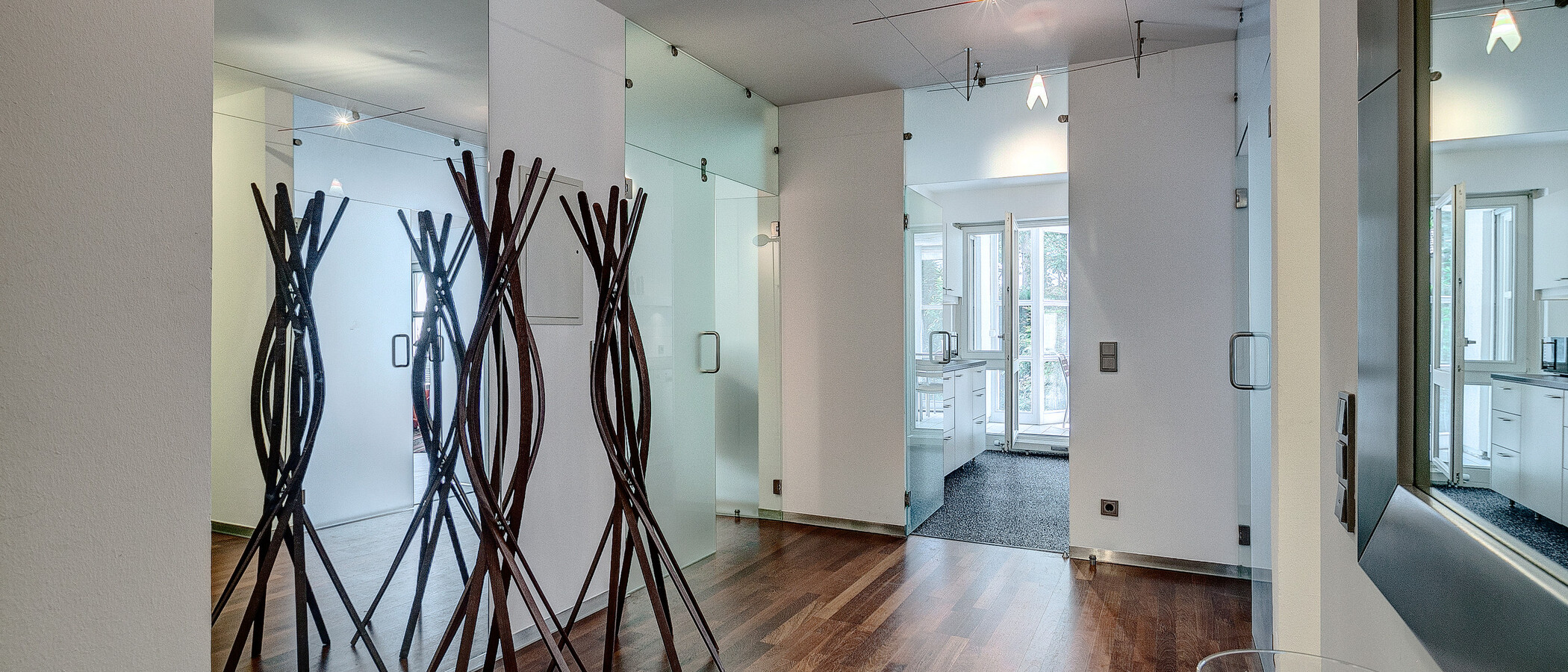 appartement avec jardin München Herzogpark 01 entrée/couloir 1401