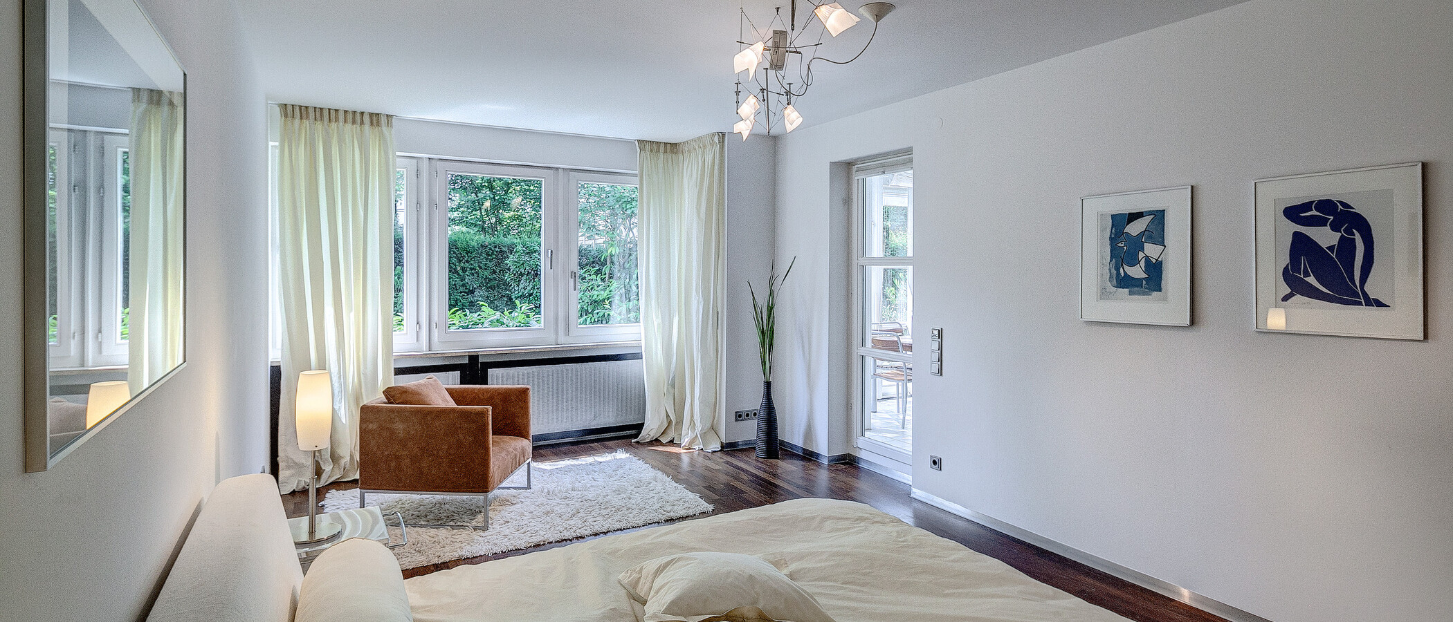 appartement avec jardin München Herzogpark 02 dormir 1401