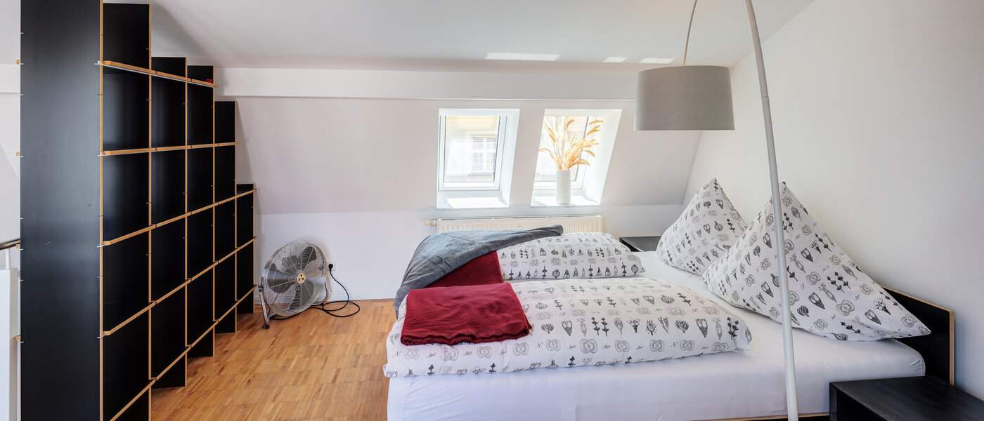 appartement style maisonnette München Lehel 01 chambre 14018