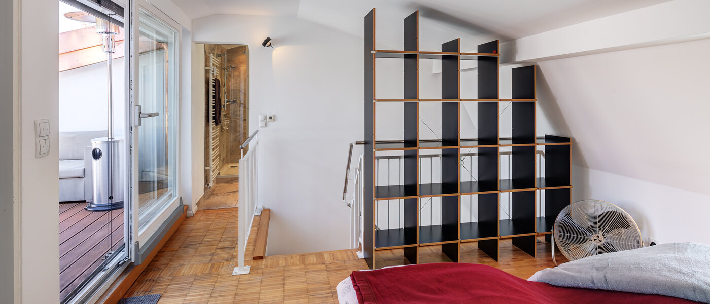 appartement style maisonnette München Lehel 04 chambre 14018