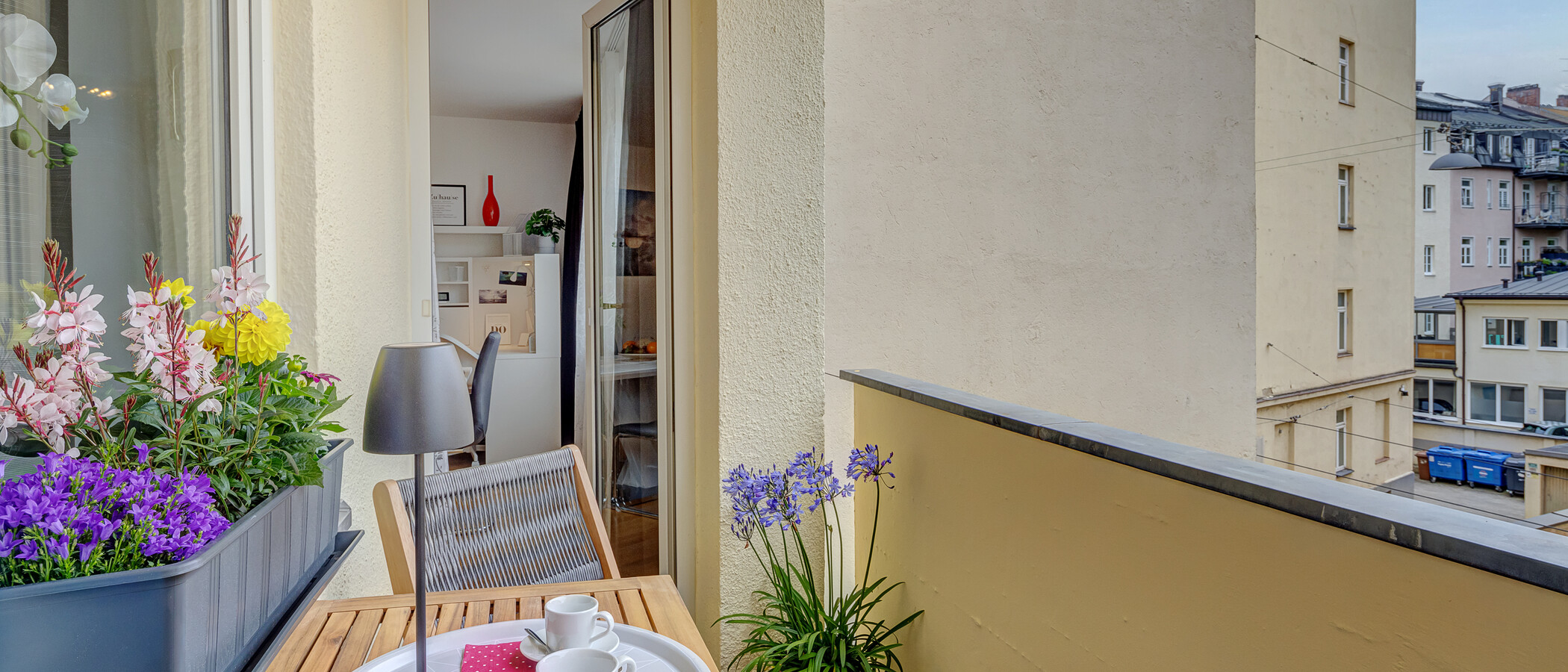 appartement München Lehel 02 balcon 14040