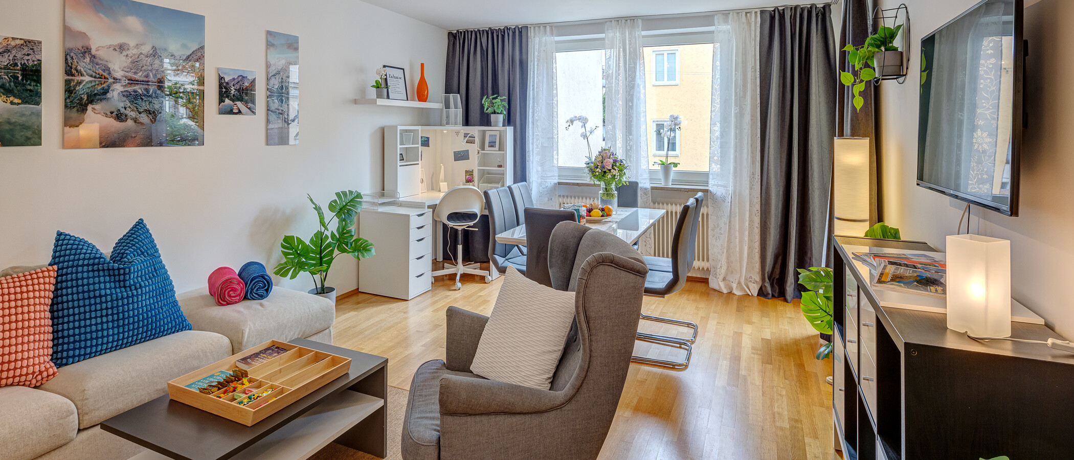 appartement München Lehel 01 pièce à vivre 14040