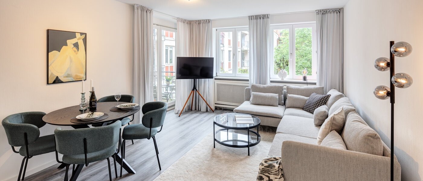 appartement München Lehel 05 pièce à vivre 14051