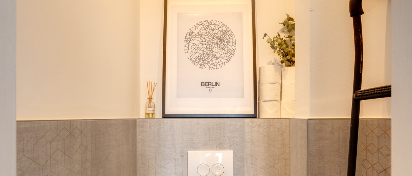 appartement sous les toits München Sendling 01 toilettes séparées 14059